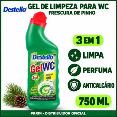 DESTELLO GEL WC PINHO 750 ML EAN 8414227693150