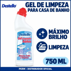 DESTELLO GEL WC CASA DE BANHO 750 ML EAN 8414227693167