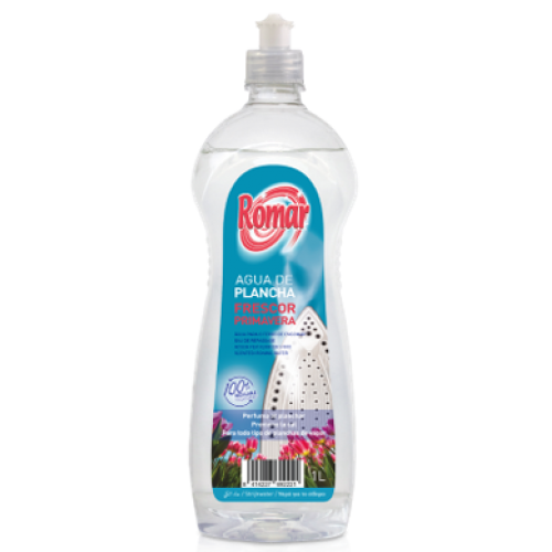 ROMAR AGUA PARA FERRO DE ENGOMAR 1 LT  EAN 8414227692221