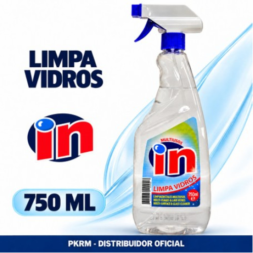 IN LIMPA VIDROS  COM PISTOLA 750 ML EAN 5600387490026