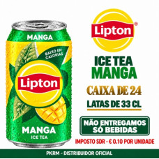 LIPTON ICE TEA LATA MANGA 33 CL EAN 5601165005524 VALIDADE - 07/2027 TEM SDR 