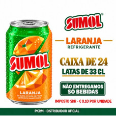 SUMOL LARANJA LATA 33 CL EAN 5601151961032 VALIDADE - 5/27 TEM SDR