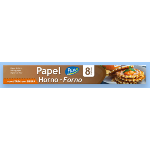 FLISS PAPEL PARA FORNO 8 METROS EAN 8436585043200