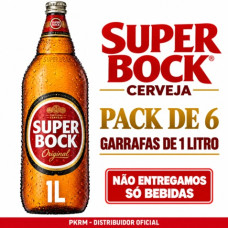 SUPER BOCK CERVEJA 1 LITRO EAN 5601164115606 VALIDADE - 8/27