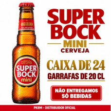 SUPER BOCK CERVEJA MINI 20 CL EAN 5601164902312 VALIDADE - 7/27