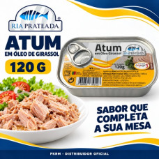 RIA PRATEADA ATUM EM OLEO 120GR EAN 5600855850123 VALIDADE - 01/31