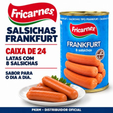 FRICARNES SALSICHAS LATA 8 UND EAN 5601119264243 VALIDADE  - 12/2027