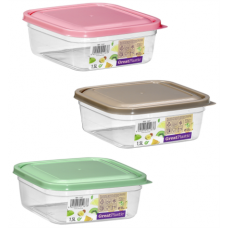 GREAT PLASTIC CAIXA QUADRADA 1,5 LT  EAN 8429905011676