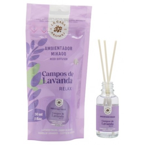 CASA DOS AROMAS MIKADO LAVANDA 30 ML EAN 8428390044886 