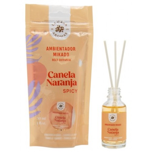 CASA DOS AROMAS MIKADO 30 ML CANELA LARANJA  EAN 8428390044879 