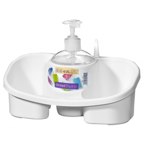 GREAT PLASTIC DOSEADOR E SUPORTE ESFREGÃO  EAN 8429905011904