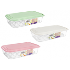 GREAT PLASTIC CAIXA RECTANGULAR COM GRADE 2 LT  EAN 8429905016237