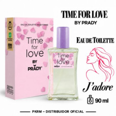 PRADY EDT MULHER TIME FOR LOVE 90 ML EAN 8423564060563