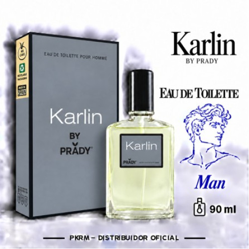 PRADY EDT HOMEM KARLIN 90 ML EAN 8423564066916  