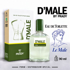 PRADY EDT HOMEM D`MALE 90 ML EAN 8423564003140 