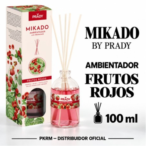 PRADY MIKADO FRUTOS ROJOS 100 ML EAN 8423564087034 