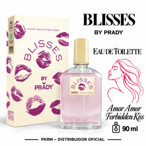 PRADY EDT MULHER BLISSES 90 ML EAN 8423564065629
