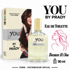 PRADY EDT MULHER YOU 90 ML EAN 8423564080301   