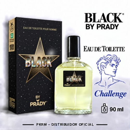 PRADY EDT HOMEM BLACK 90 ML EAN 8423564067005 