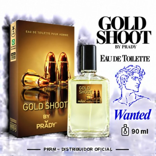 PRADY EDT HOMEM GOLD SHOOT 90 ML EAN 8423564089427