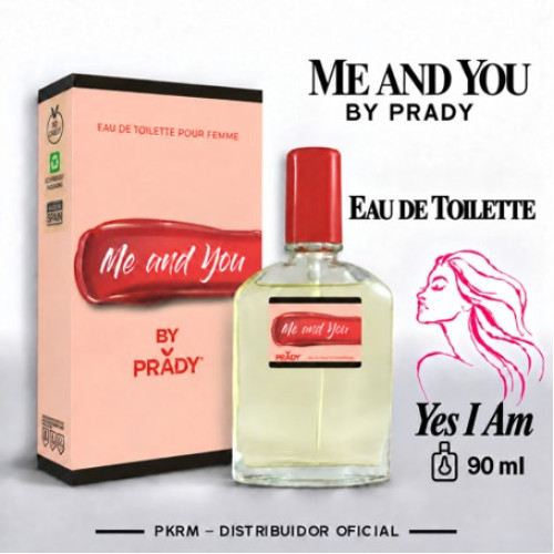 PRADY EDT MULHER ME AND YOU 90 ML EAN 8423564080042