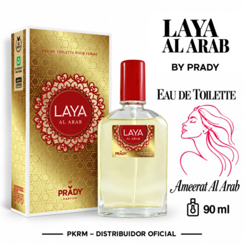 PRADY EDT MULHER LAYA 90 ML EAN 8423564129383 