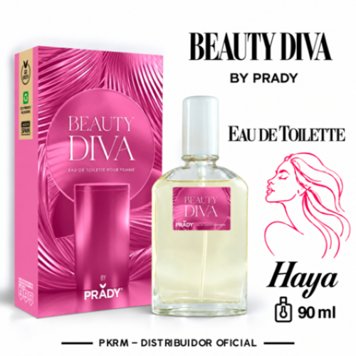 PRADY EDT MULHER BEAUTY DIVA 90 ML EAN 8423564126832 