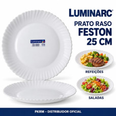 LUMINARC PRATO RASO FESTON 25 CM EAN 0026102292310