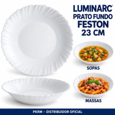 LUMINARC PRATO FUNDO FESTON 23 CM  EAN 0026102292303