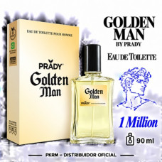 PRADY EDT HOMEM GOLDEN MAN 90 ML EAN 8423564066909  