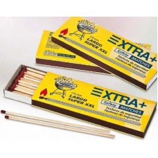 EXTRA+ FÓSFOROS SUPER GRANDES 170 MM 50 UNID EAN 8435056800441            