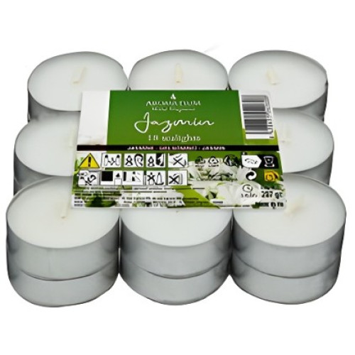 LUMAR PACK 18 VELAS TEALIGHTS PERFUMADAS JASMIN EAN 8428451042608