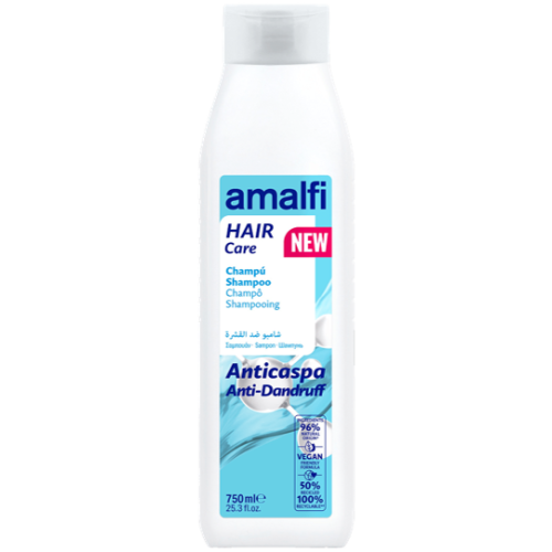 AMALFI SHAMPOO ANTICASPA 750 ML EAN 8414227676856