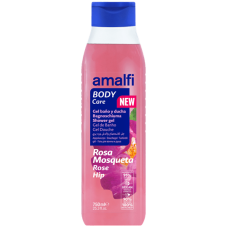 AMALFI GEL DE BANHO ROSA MOSQUETA 750 ML EAN 8414227038036