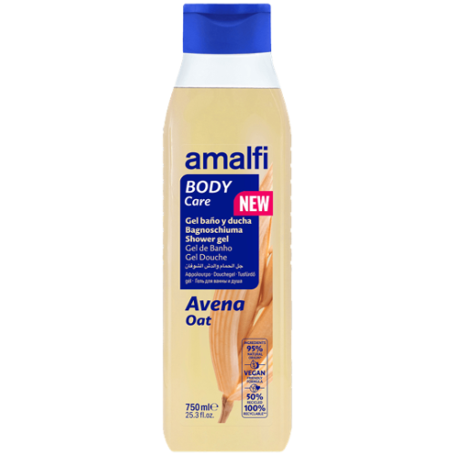 AMALFI GEL DE BANHO AVENA 750 ML EAN 8414227691880