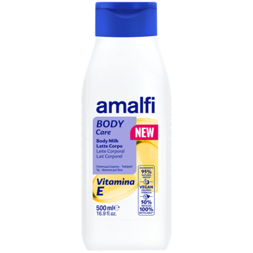 AMALFI BODY MILK 500 ML VITAMINA E  EAN 8414227039576