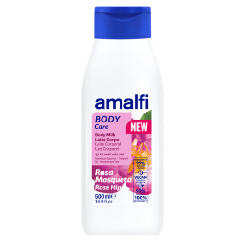 AMALFI BODY MILK 500 ML ROSA MOSQUETA  EAN 8414227033079