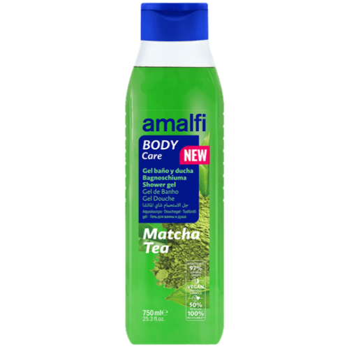 AMALFI GEL DE BANHO TEA MATCHA 750 ML EAN 8414227097866