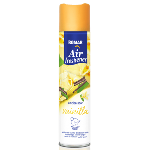 ROMAR AMBIENTADOR SPRAY 300 ML BAUNILHA  EAN 8414227692726