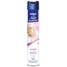 ROMAR AMBIENTADOR SPRAY 300 ML TALCO  EAN 8414227037077
