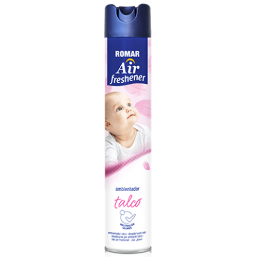 ROMAR AMBIENTADOR SPRAY 300 ML TALCO  EAN 8414227037077