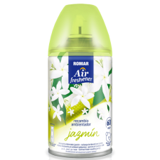 ROMAR AMBIENTADOR RECARGA MÁQUINA  JASMIN 250 ML EAN 8414227043726