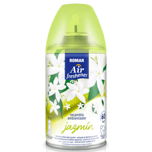 ROMAR AMBIENTADOR RECARGA MÁQUINA  JASMIN 250 ML EAN 8414227043726