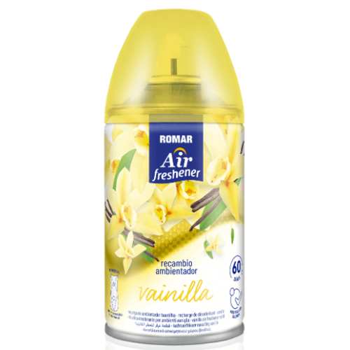 ROMAR AMBIENTADOR RECARGA MÁQUINA BAUNILHA 250 ML EAN 8414227032591