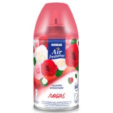ROMAR AMBIENTADOR RECARGA MÁQUINA ROSAS 250 ML EAN 8414227045997