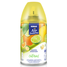 ROMAR AMBIENTADOR RECARGA MÁQUINA CITRUS 250 ML EAN 8414227032560