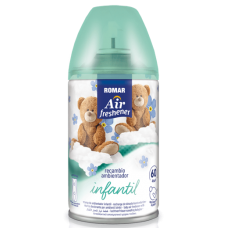 ROMAR AMBIENTADOR RECARGA MÁQUINA  INFANTIL 250 ML EAN 8414227694430