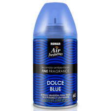 ROMAR AMBIENTADOR RECARGA MÁQUINA DOLCE BLUE 250 ML EAN 8414227058096