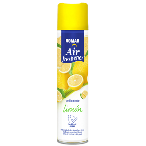 ROMAR AMBIENTADOR SPRAY 300 ML LIMÃO  EAN 8414227692740