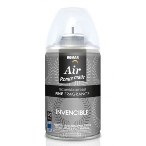 ROMAR AMBIENTADOR RECARGA MÁQUINA INVENCIBLE 250 ML EAN 8414227062314